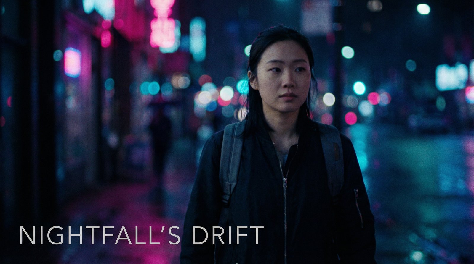 高清3D动漫城市夜景短片视频